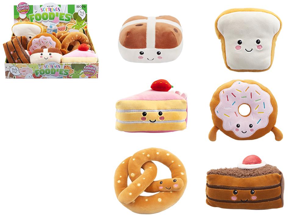 Softlings Foodies Bakery Treats Mix 16cm Plush Toy
