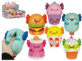 Fast Food Axolotl Squishy 11.5cm Sensory Toy