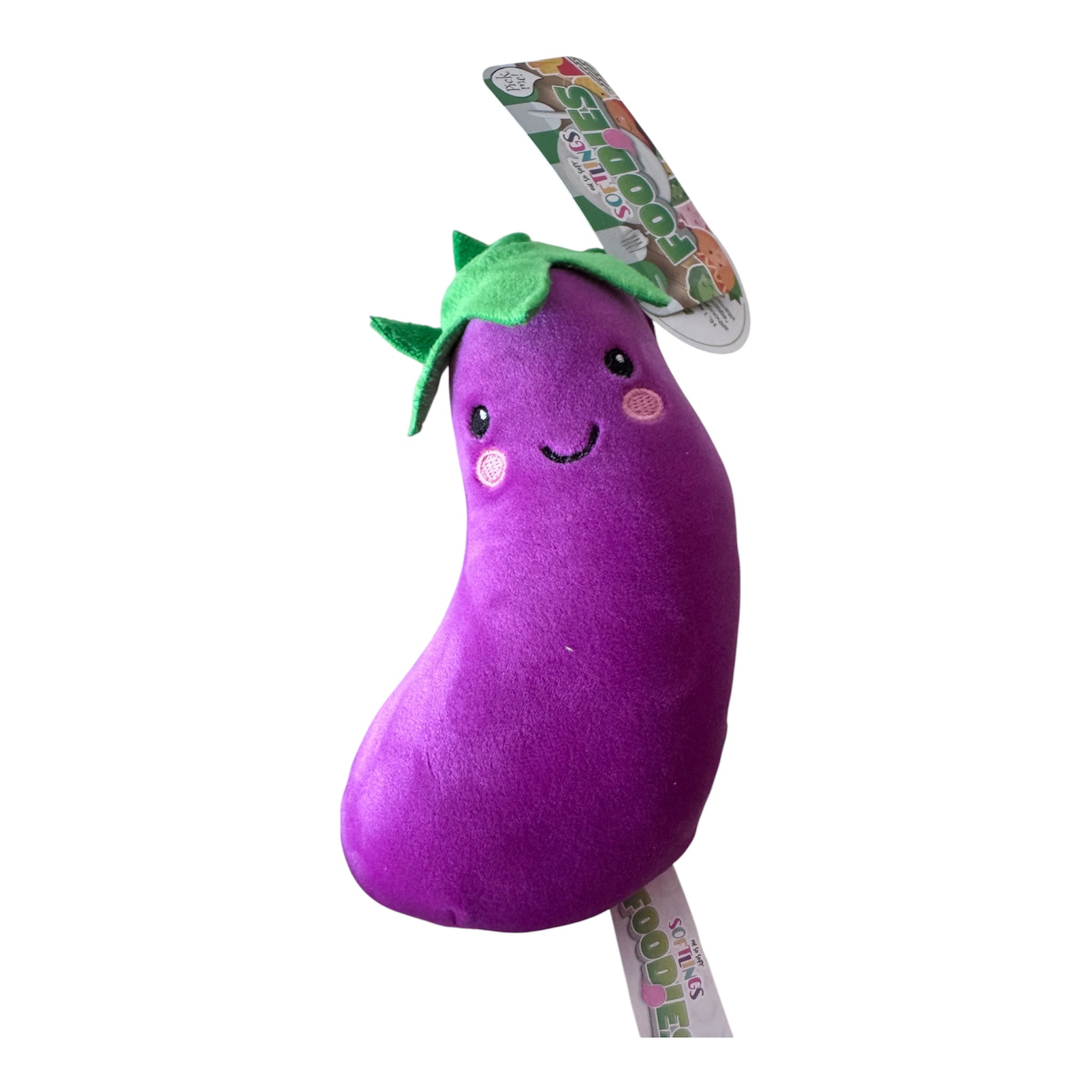 Softlings Foodies Salad & Vegetables Mix 16cm Plush Toy 2