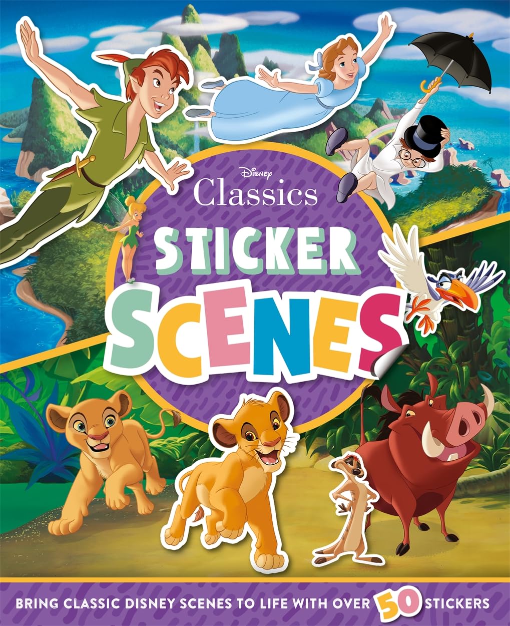 Disney Classics Sticker Scenes Activity Book