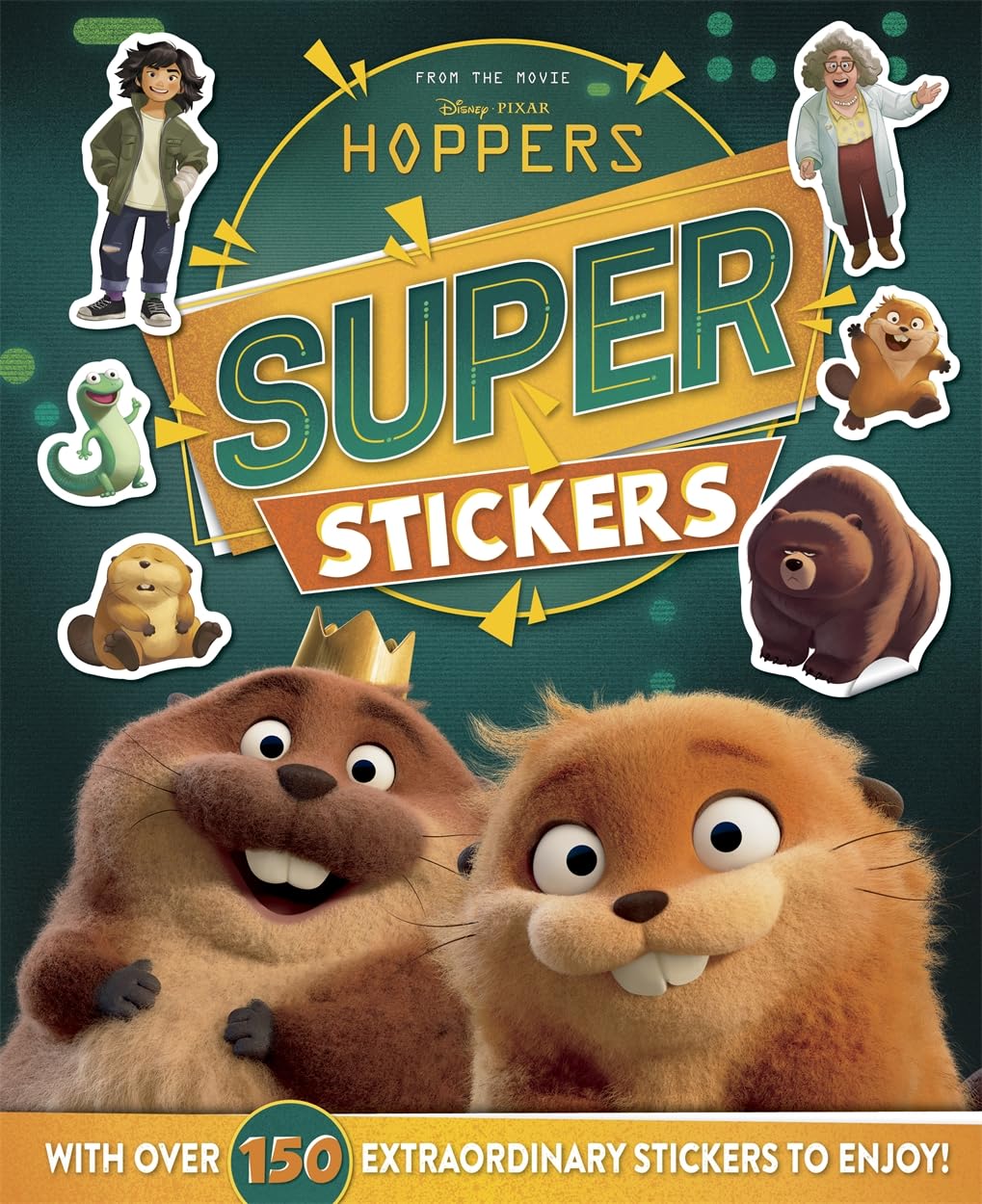 Disney Pixar Hoppers Sticker Scenes Activity Book