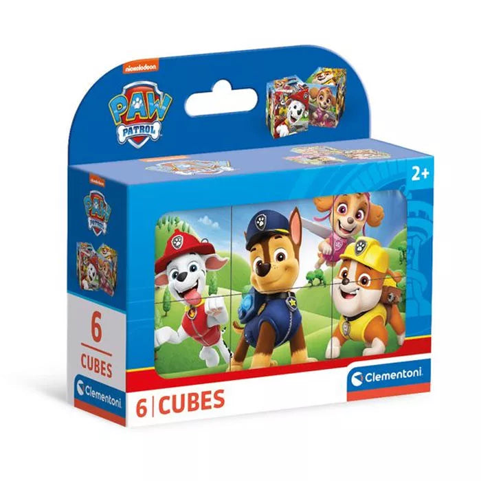 Paw Patrol Plastic Story Cube set of 6