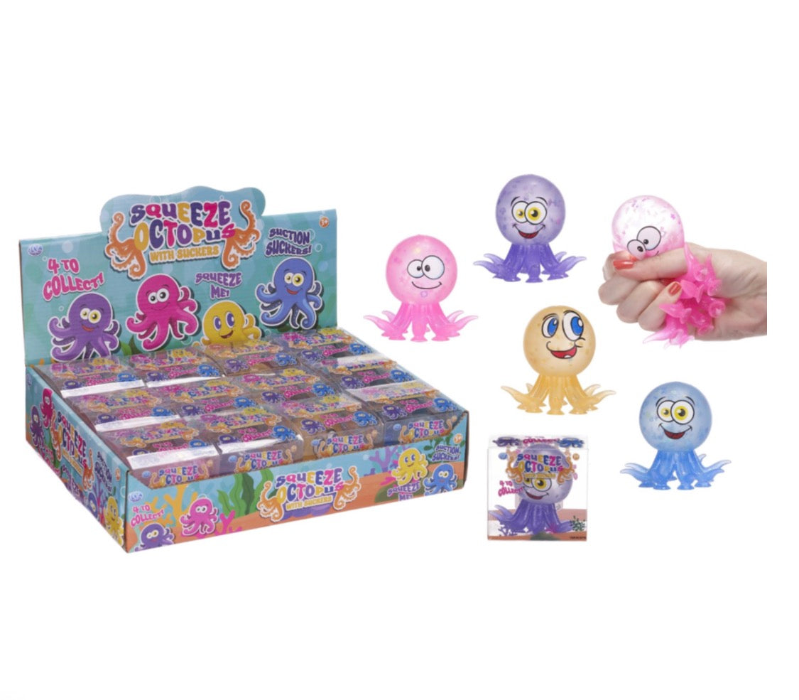Squeeze Suckers Octopus Sensory Toy
