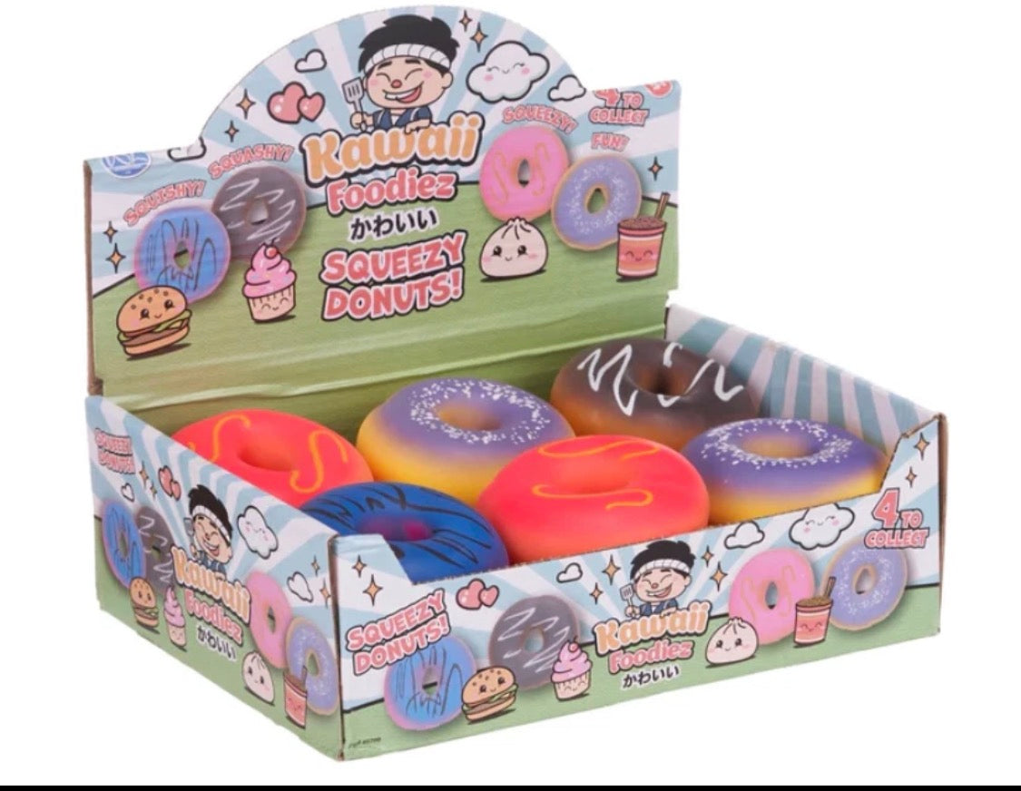 Kawaii Squeezy Donut 7.5cm Sensory Toy