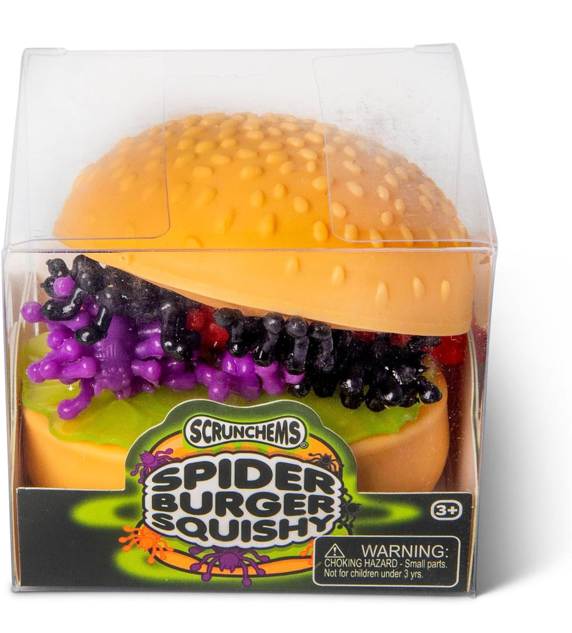 Scrunchems Spider Burger Squishy Sensory Toy