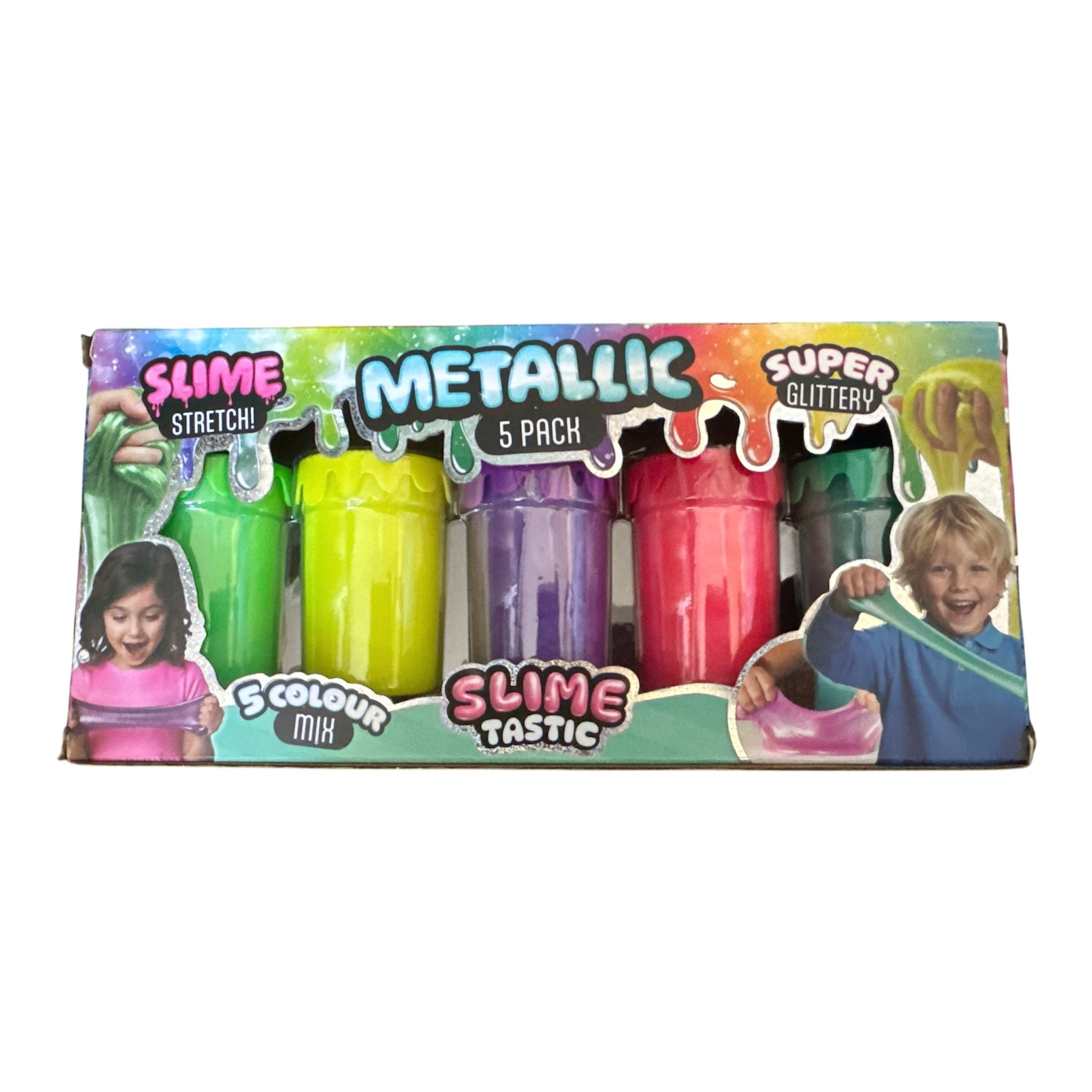 Slime Tastic Slime Fusion Rainbow 5 pack