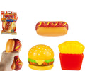 Large Squishy Fast Food Mix 12cm 3 Assorted