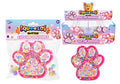 Taba Feel Large Cats Paw With Glitter & Bobbles 180GM