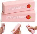 Strawberry Squishy Butter Slab Sensory Toy 14cm