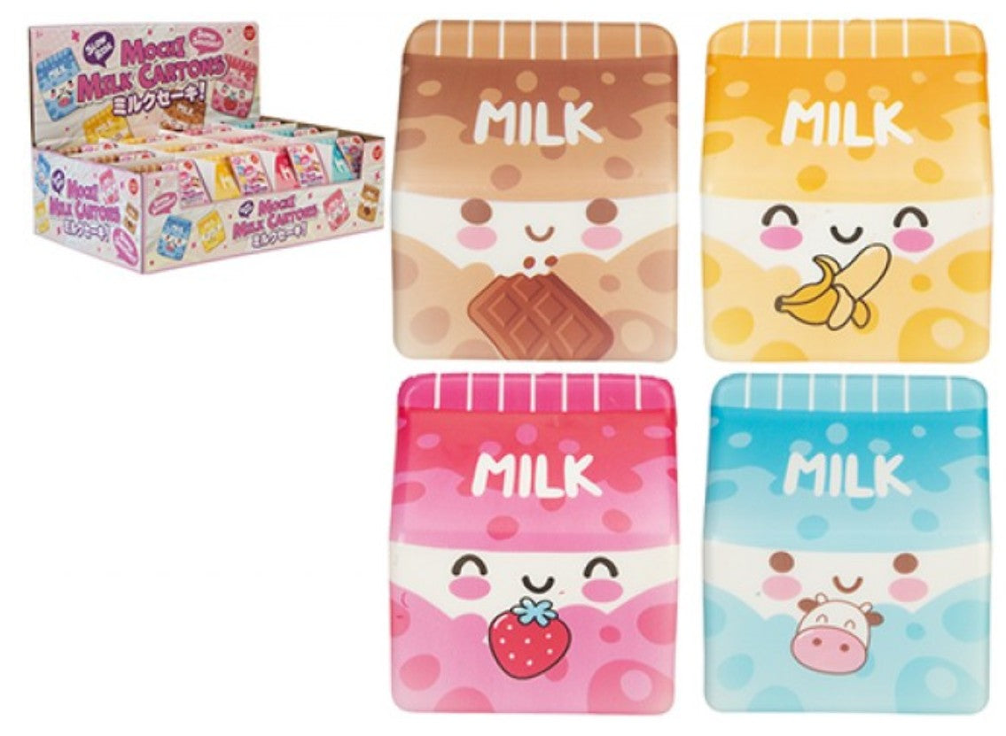 Mochi Pop Slow Rise Pu Milk Carton Sensory Toy 11cm