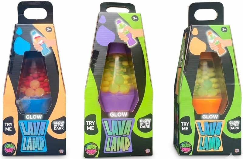 15cm Squishy Glow In The Dark Lava Squish