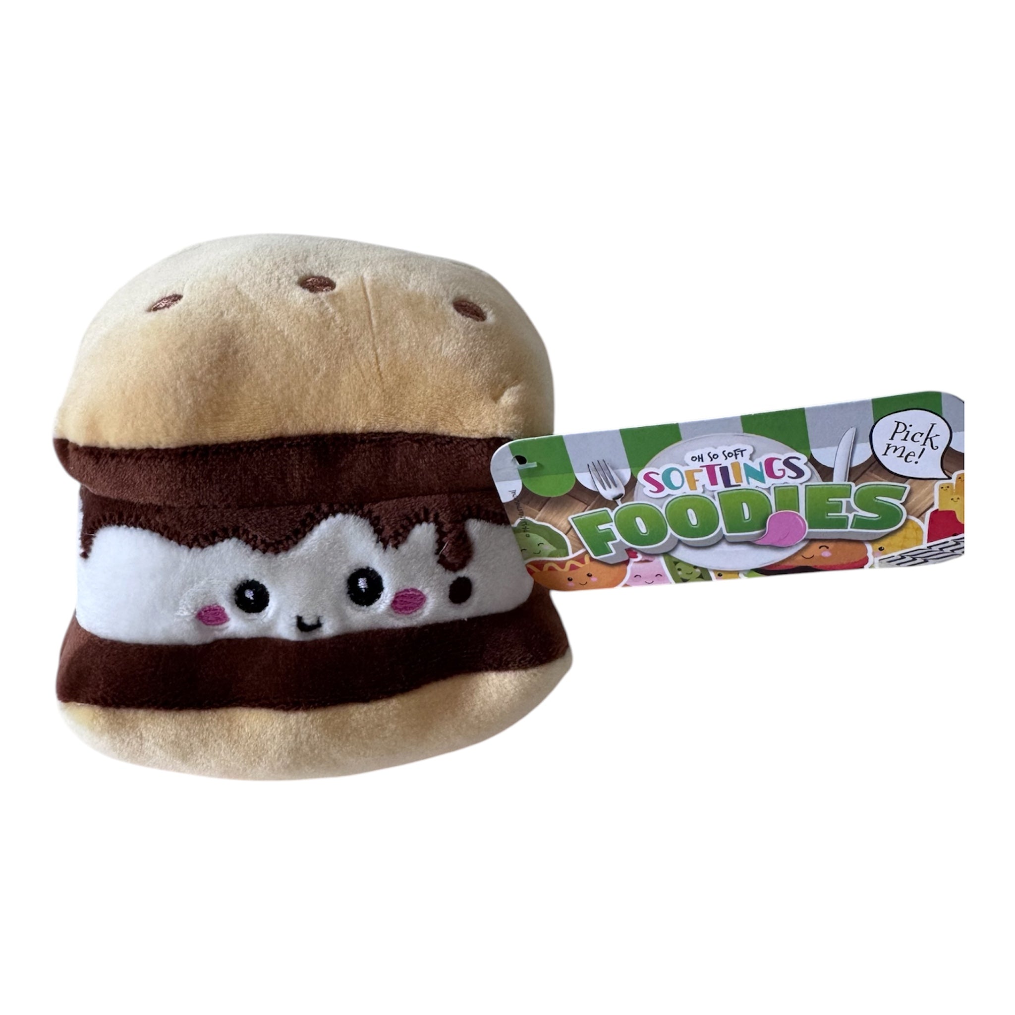 Softlings Foodies Sweet Treats Mix 16cm Plush Toy