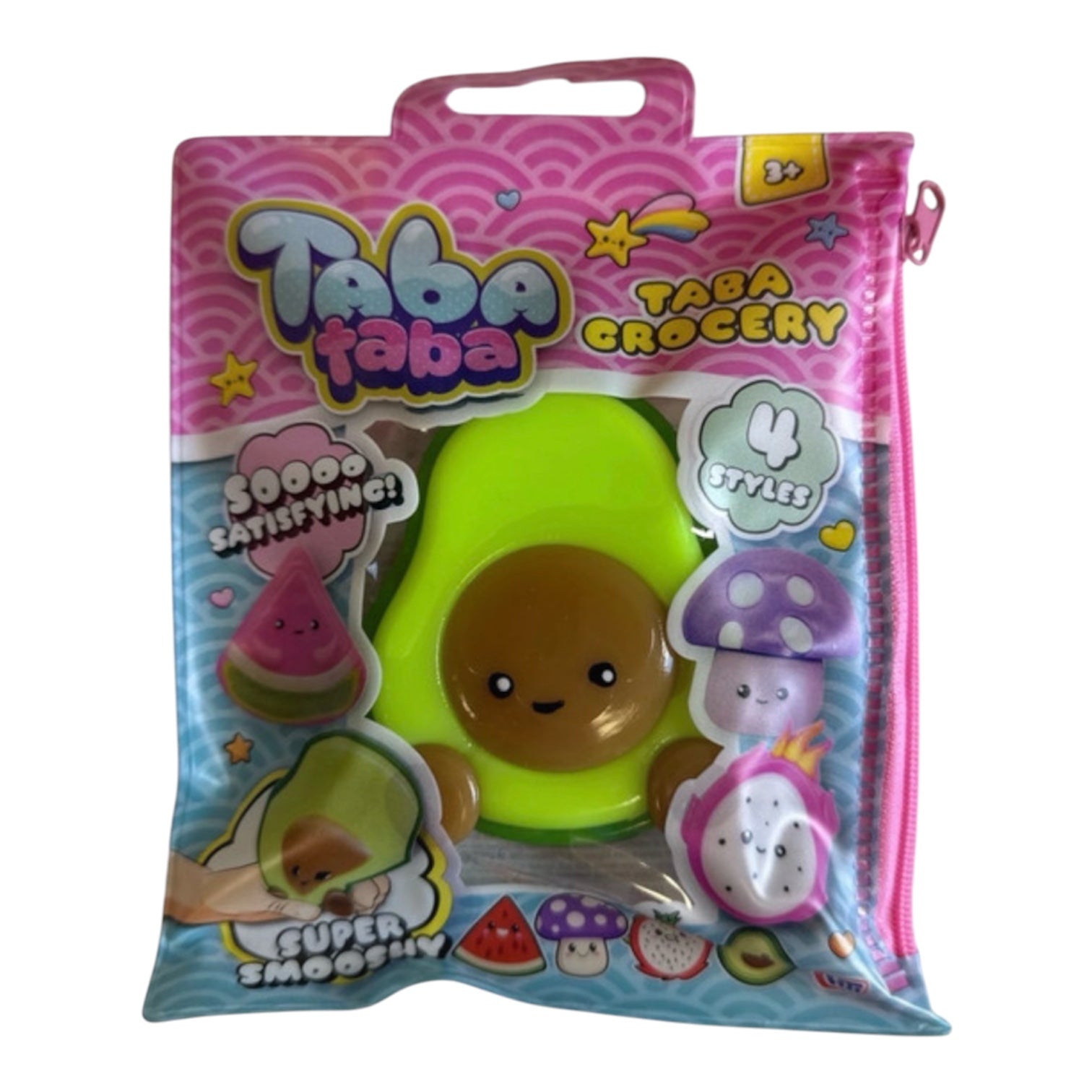 Taba Taba Grocery Squishy In a Zip Bag Sensory Toy