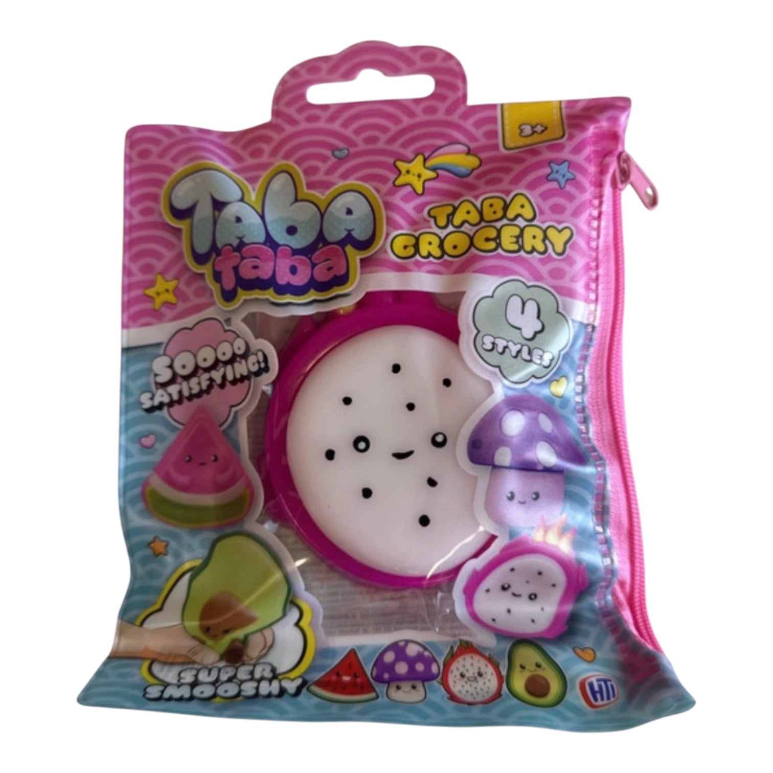 Taba Taba Grocery Squishy In a Zip Bag Sensory Toy