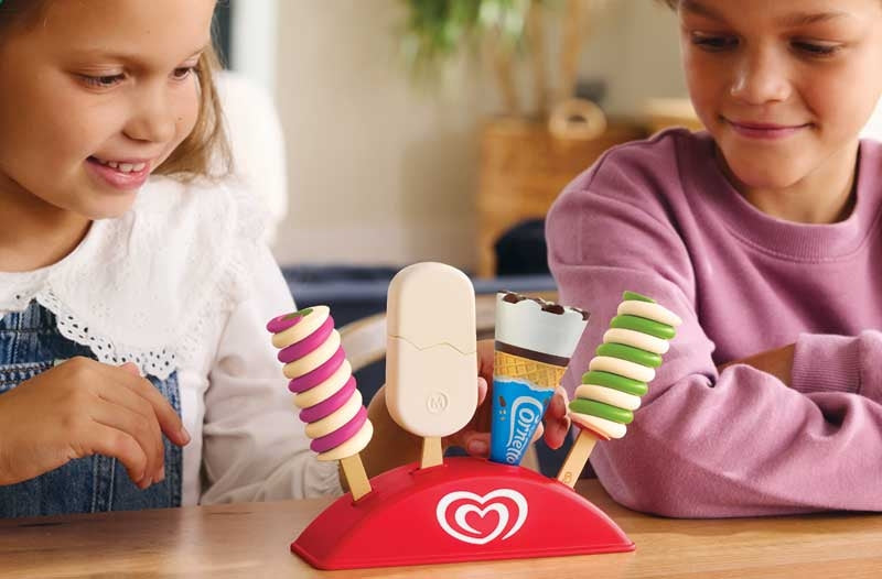 Walls Ice cream stand plastic Play Toys