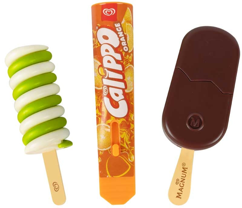 Walls Ice cream 3 set plastic Play Toys