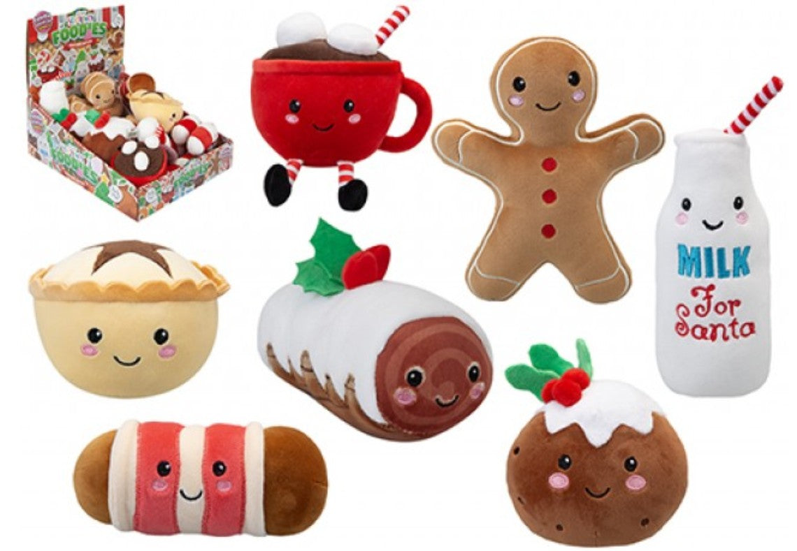 Softlings Christmas Foodies 16cm Plush Toys