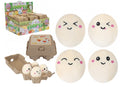 Softlings Foodies Stuffed Eggs In Egg Box 10cm X 10cm Plush Toy