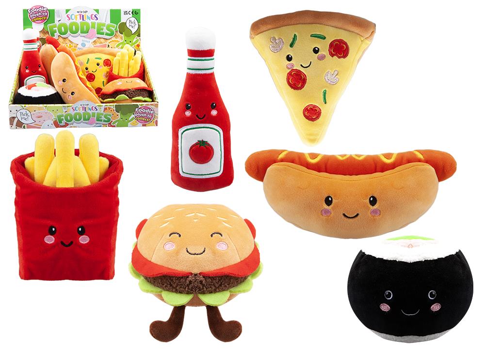 Softlings Foodies Fast Food Friends Mix 16cm Plush Toy