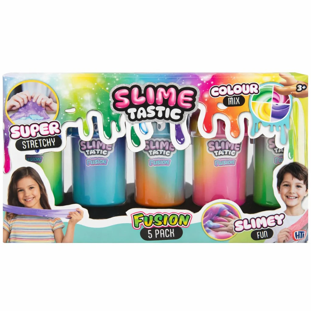 Slime Tastic Slime Fusion Rainbow 5 pack